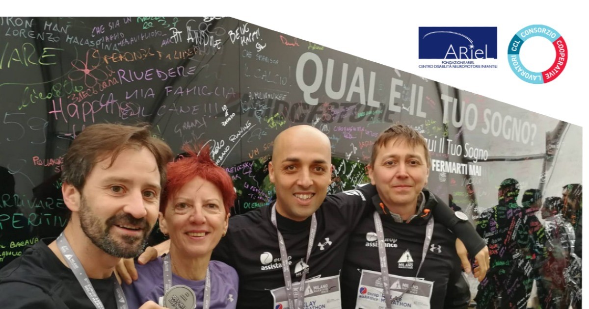 Relay Milano Marathon – CCL insieme a Fondazione Ariel