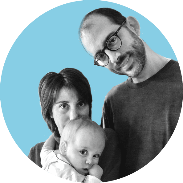 Francesca, Alberto e la piccola Diana  - Soci di Cohabitat Lambrate 